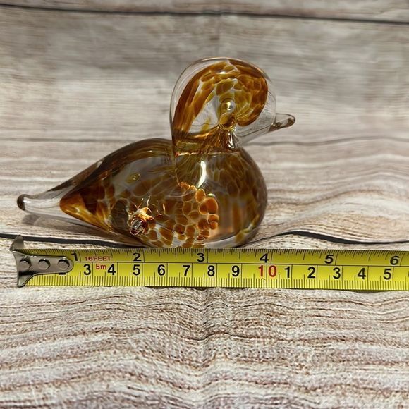 Beautiful Made in Sweden Glass Art Bird Sculpture Figurine - Picture 9 of 9